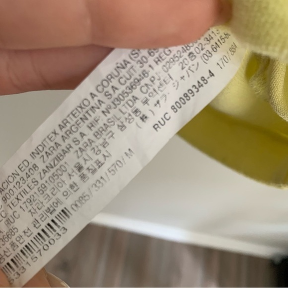 Zara women’s velour terry cloth pocket short sleeve snap button down boxy fit - Picture 6 of 9